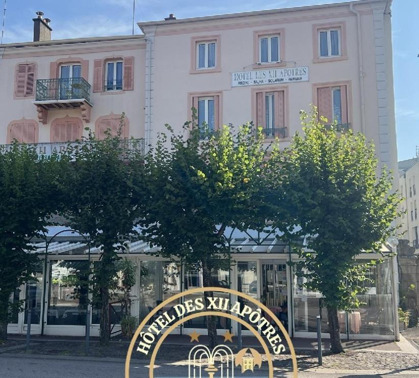 Hotel Des XII Apotres & De La Cle Des Champs Contrexeville Exterior photo